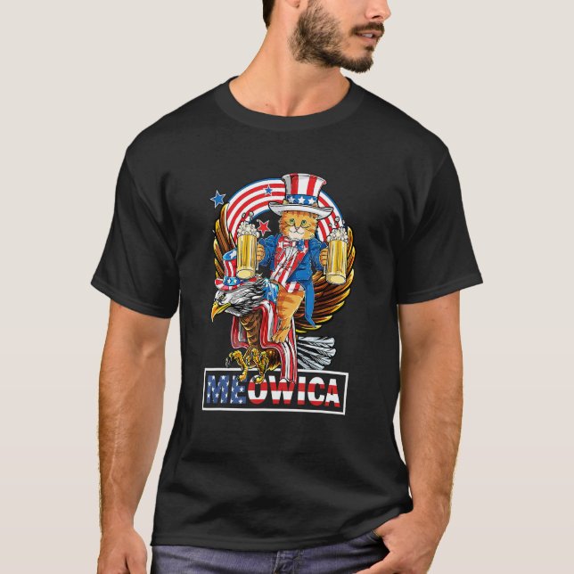 T-shirt Drapeau américain patriotique C (Devant)