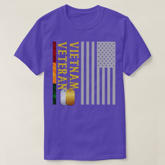 T-shirt Drapeau américain patriotique cadeau américain Vie (Design devant)