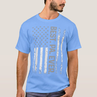 T-shirt Drapeau américain patriotique Drapeau Meilleur Pa