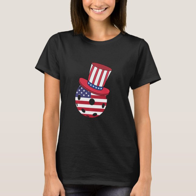 T-shirt Drapeau américain patriotique Hommes garçons 4 jui (Devant)