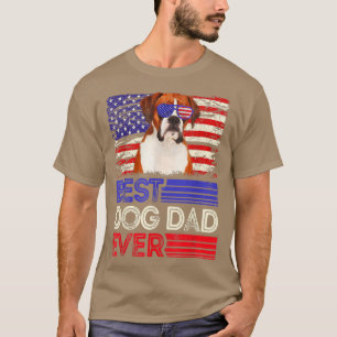 T-shirt Drapeau américain Patriotique Meilleur Boer Papa