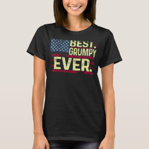T-shirt Drapeau américain Patriotique Meilleur Grumpy Ever