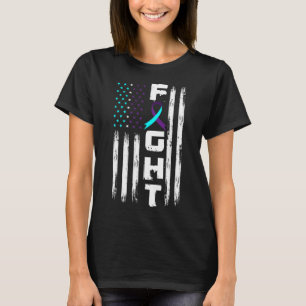 T-shirt Drapeau américain patriotique Prévention du suicid