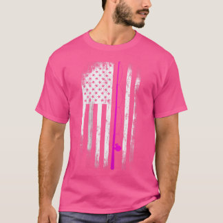 T-shirt Drapeau américain Pêche Rod Patriotique