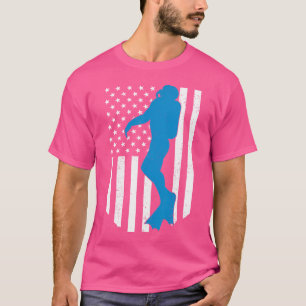 T-shirt Drapeau Américain Plongée Plongée Patriotique Plon