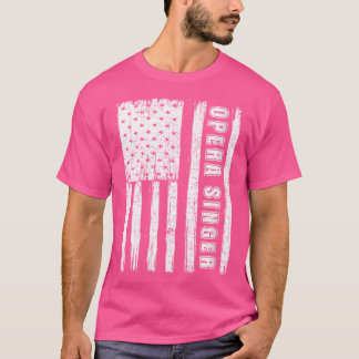 T-shirt Drapeau Américain Pour Hommes - Femmes Du Quart Ju
