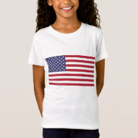 Drapeau américain rouge blanc bleu patriotique t-s