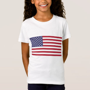 T-Shirt Drapeau américain rouge blanc bleu patriotique t-s