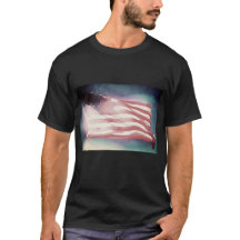Drapeau américain style libre