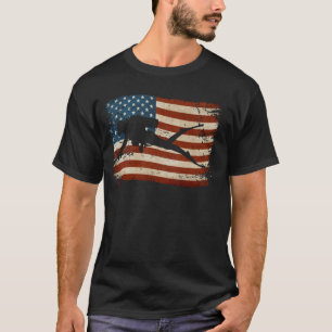 T-shirt Drapeau américain USA incroyable Plongée sous-mari
