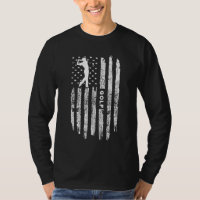 Drapeau américain Vêtements de golf - Golfer Vinta