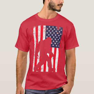 T-shirt Drapeau américain Vintage