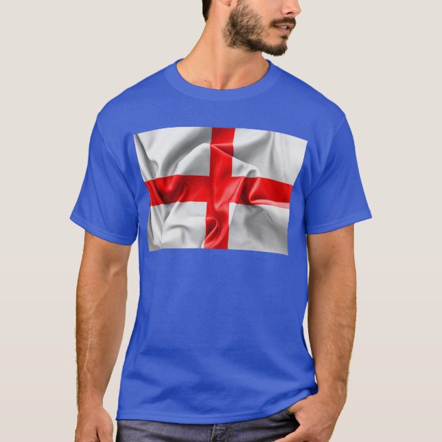 T-shirt Drapeau anglais de la Croix de Saint-Georges (Devant)