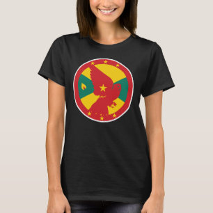 T-shirt Drapeau animal national de Grenade Dove