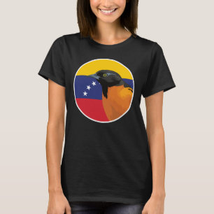 T-shirt Drapeau animal national Troupial du Venezuela
