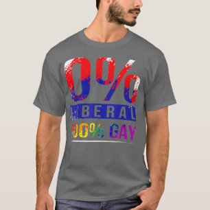 T-shirt Drapeau arc-en-ciel conservateur LGB