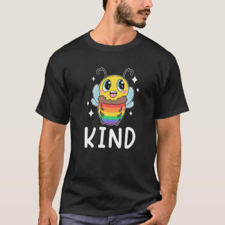 T-shirt Drapeau arc-en-ciel de la fierté gay de Bienveilla
