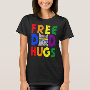 T-shirt Drapeau arc-en-ciel de la frénésie de Purride Prou