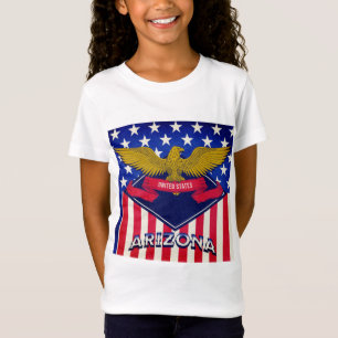T-shirt drapeau Arizona USA