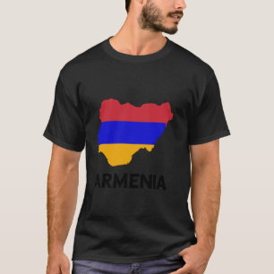T-shirt Drapeau Arménie Amérique États-Unis Fierté Arménie
