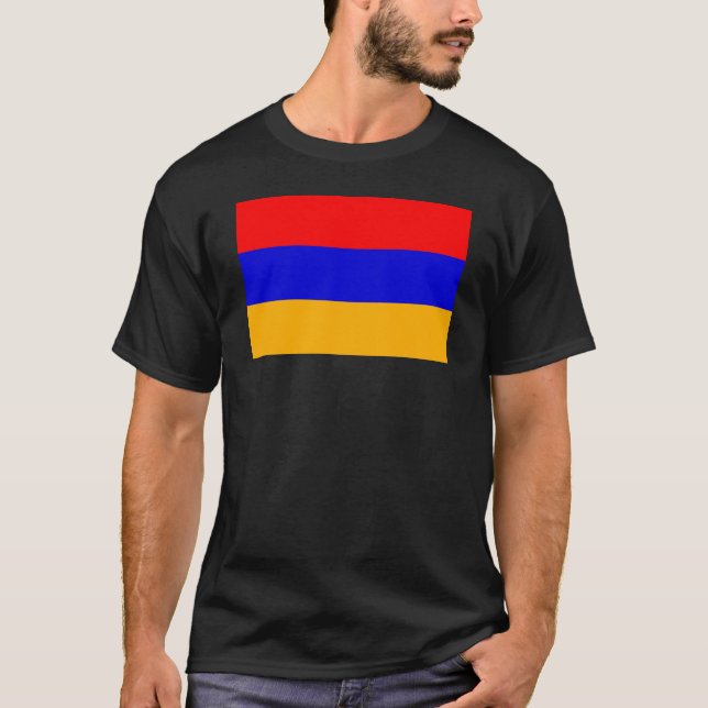 T-shirt Drapeau arménien (Devant)