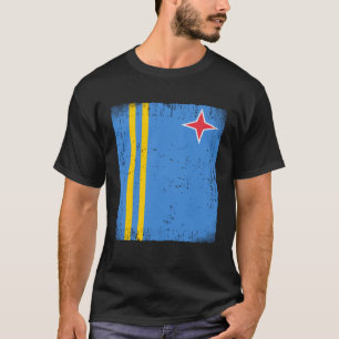T-shirt Drapeau Arubans Aruba