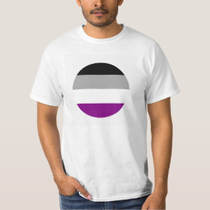 T-SHIRT DRAPEAU ASEXUEL DE FIERTÉ
