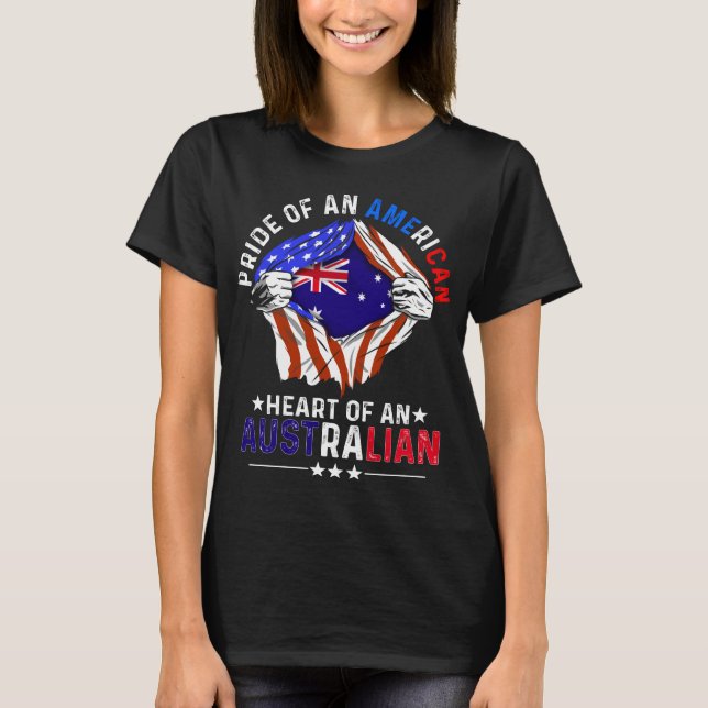 T-shirt Drapeau australien (Devant)