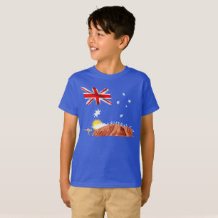 T-shirt Drapeau australien