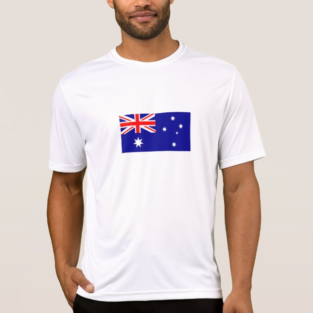 T-shirt Drapeau australien patriotique (Devant)