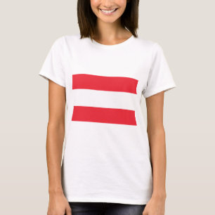 T-shirt Drapeau autrichien
