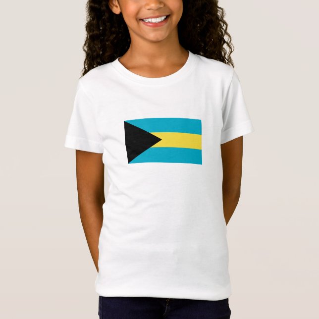 T-Shirt Drapeau bahaméen (Devant)