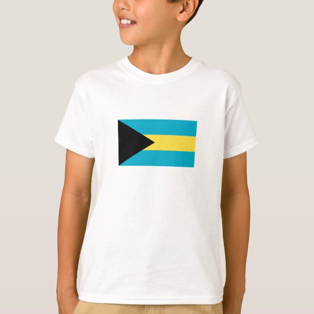 T-shirt Drapeau bahaméen (Devant)