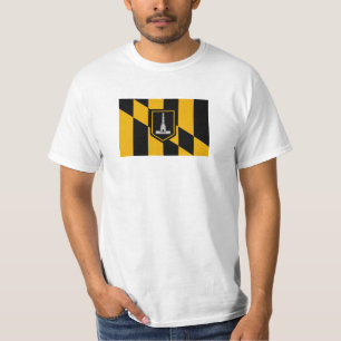 T-shirt Drapeau Baltimore