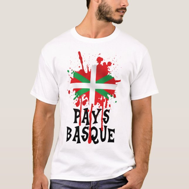 T-shirt Drapeau basque (Devant)