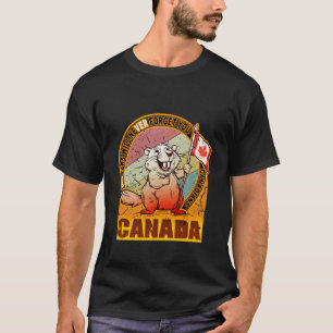T-shirt Drapeau Beaver Canada