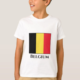 T-shirt Drapeau belge