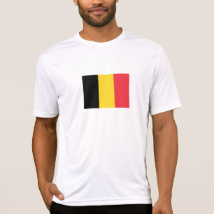T-shirt Drapeau belge patriotique
