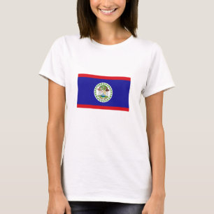 T-shirt Drapeau bélizien