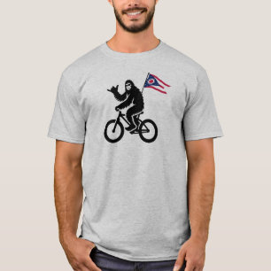 T-shirt Drapeau Bigfoot Cycling Ohio