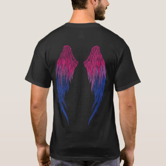 T-shirt Drapeau bisexuel - Ange