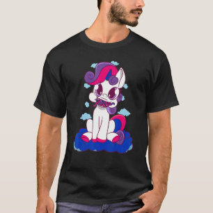 T-shirt Drapeau bisexuel de dragon LGBT Bi Pride B
