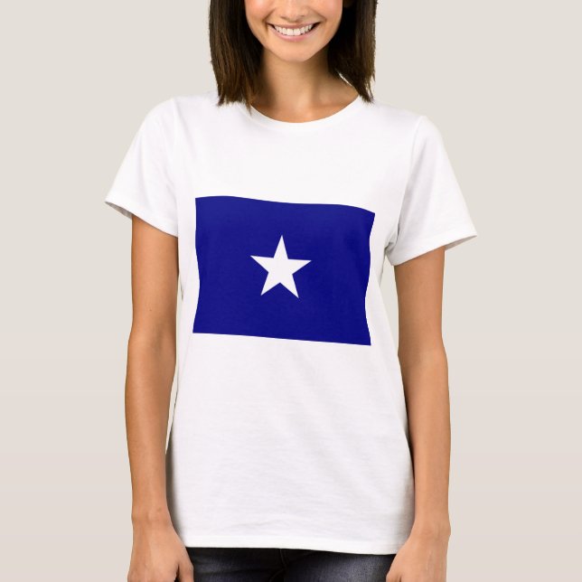 T-shirt Drapeau bleu Bonnie (Devant)