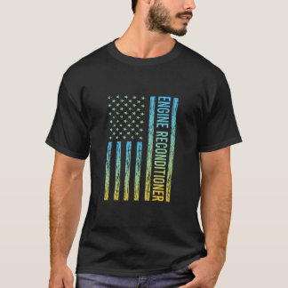 T-shirt Drapeau bleu Jaune USA - Refonte du moteur