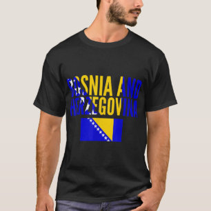 T-shirt Drapeau bosniaque - Bosnie-Herzégovine