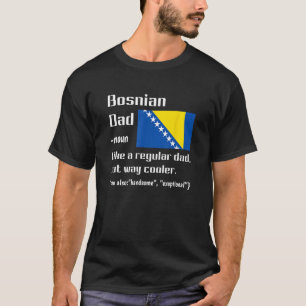 T-shirt Drapeau Bosniaque - Bosnie-Herzégovine F