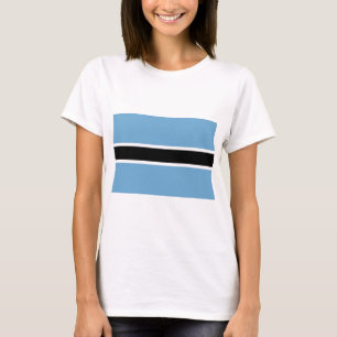 T-shirt Drapeau botswanais (Botswana)
