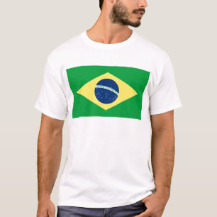 T-shirt drapeau brésilien