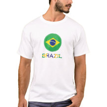 Drapeau brésilien sur un football | Brésil