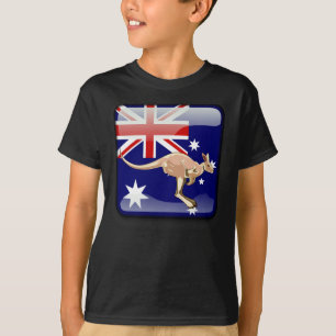 T-shirt Drapeau brillant australien
